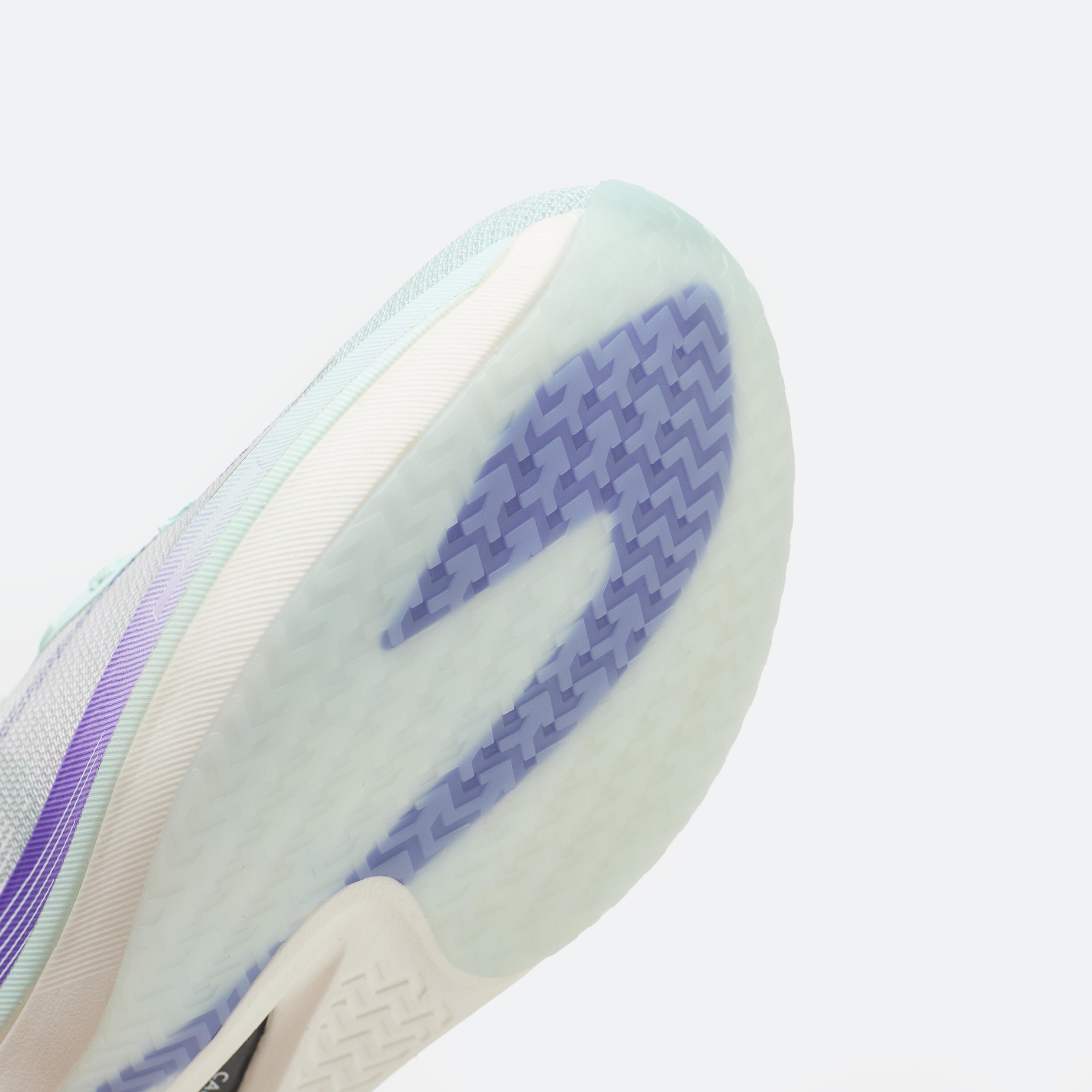 Women's Carbon Plate Running Shoes KD900X.2 - Light Green Purple