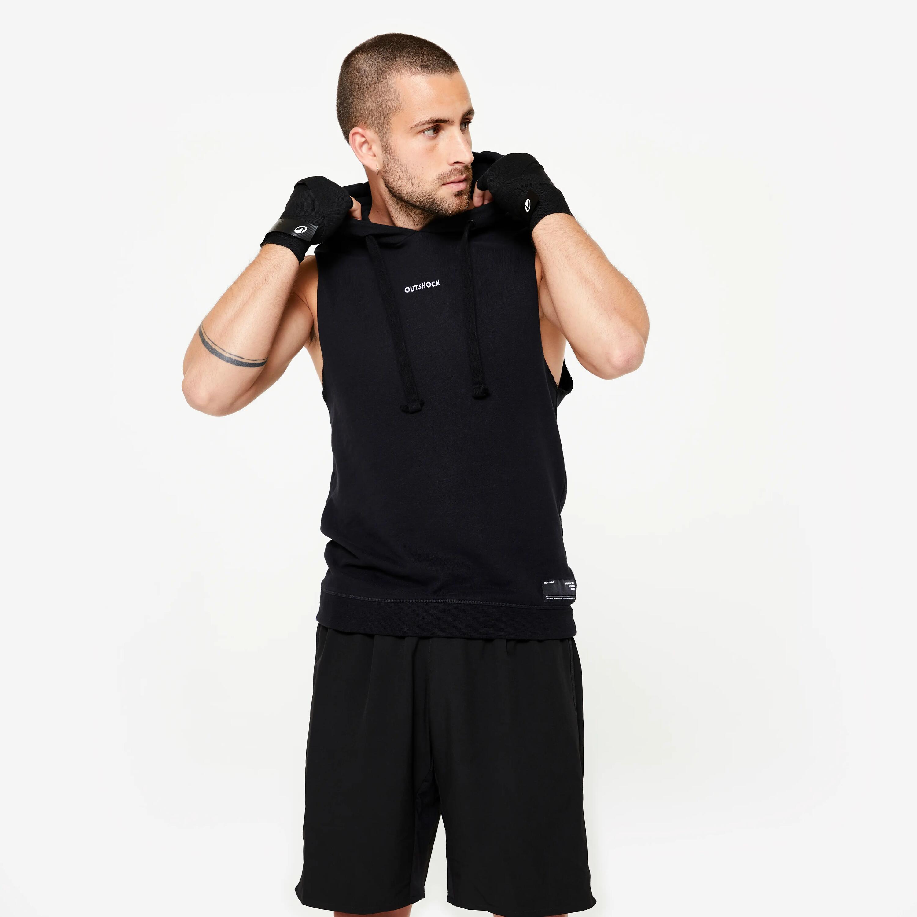 Esqueleto para boxeo con capucha para Hombre Outshock negro 5/9