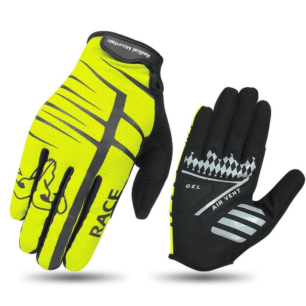 Guantes MTB Amarillo Negro RM