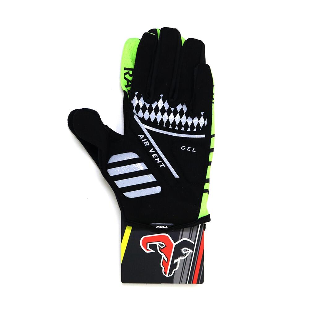 Guantes ciclismo MTB Verde negro