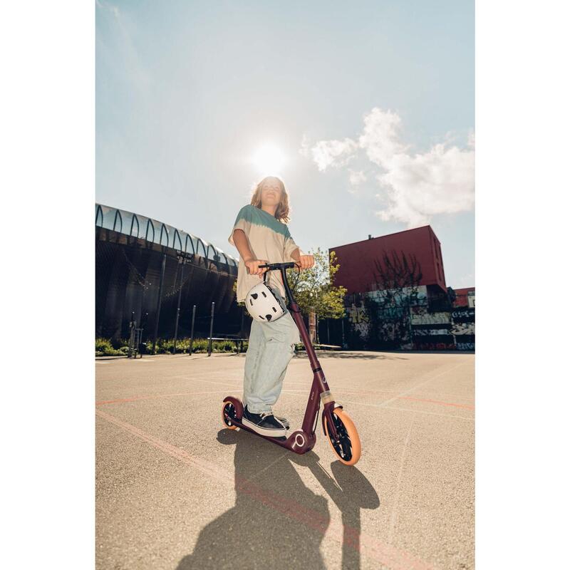 Çocuk Scooter - Bordo/Turuncu - M900
