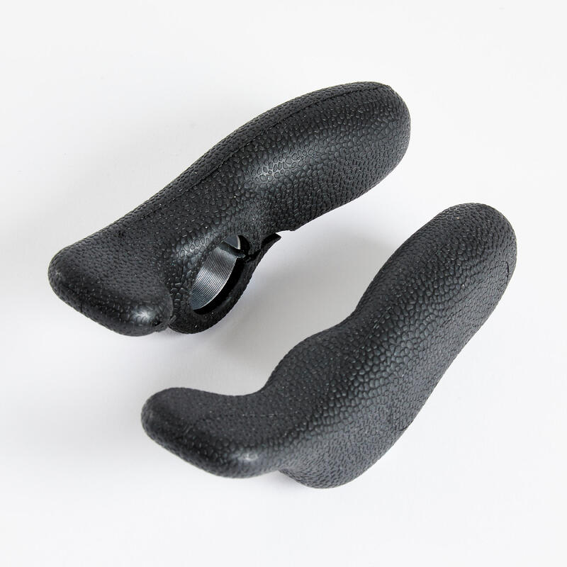Rohy řídítek ergonomické černé