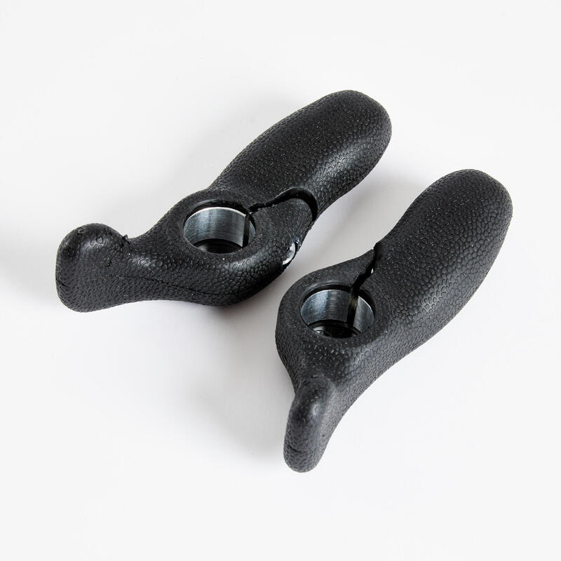 Rohy řídítek ergonomické černé