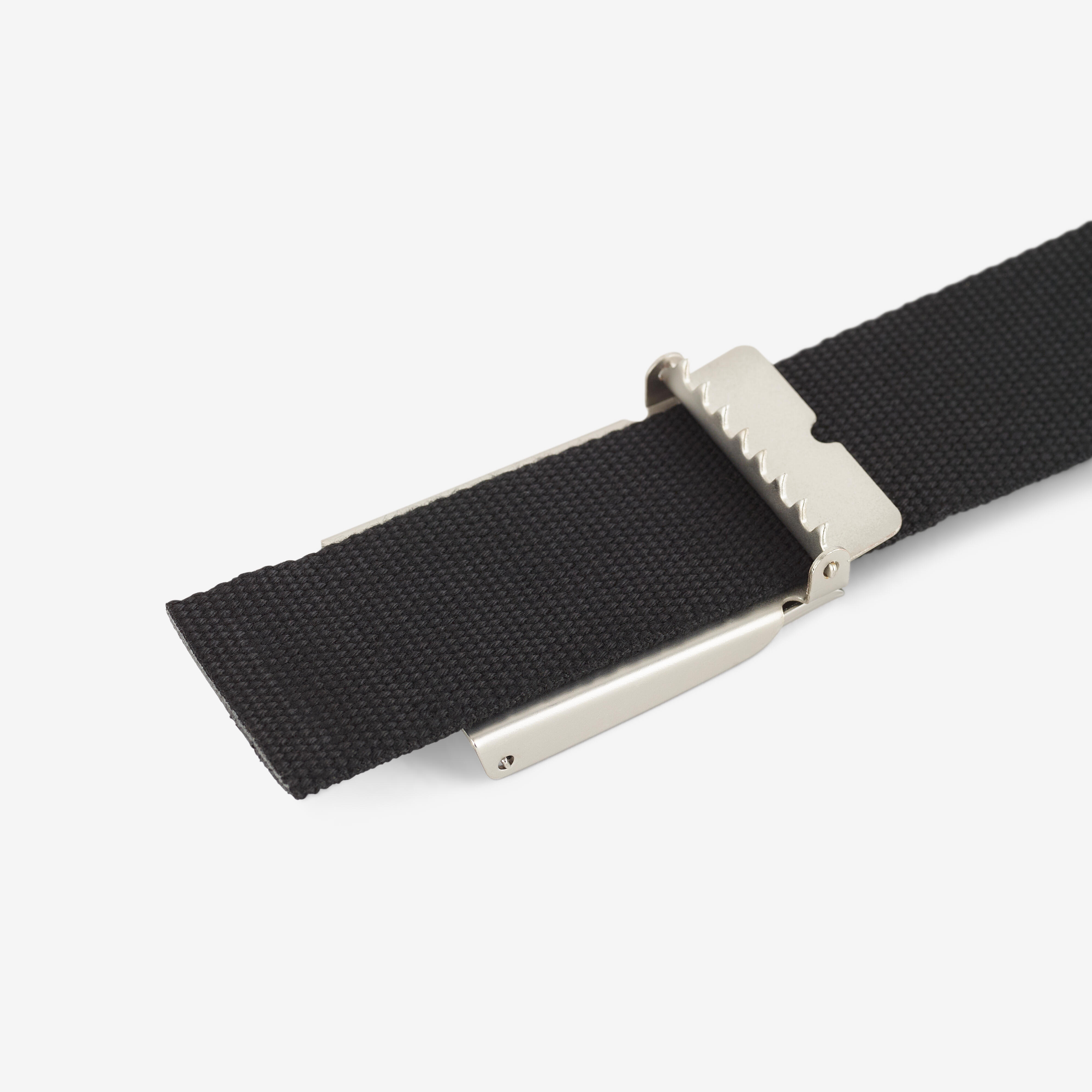 Ceinture en tissu, 100 noir - SOLOGNAC