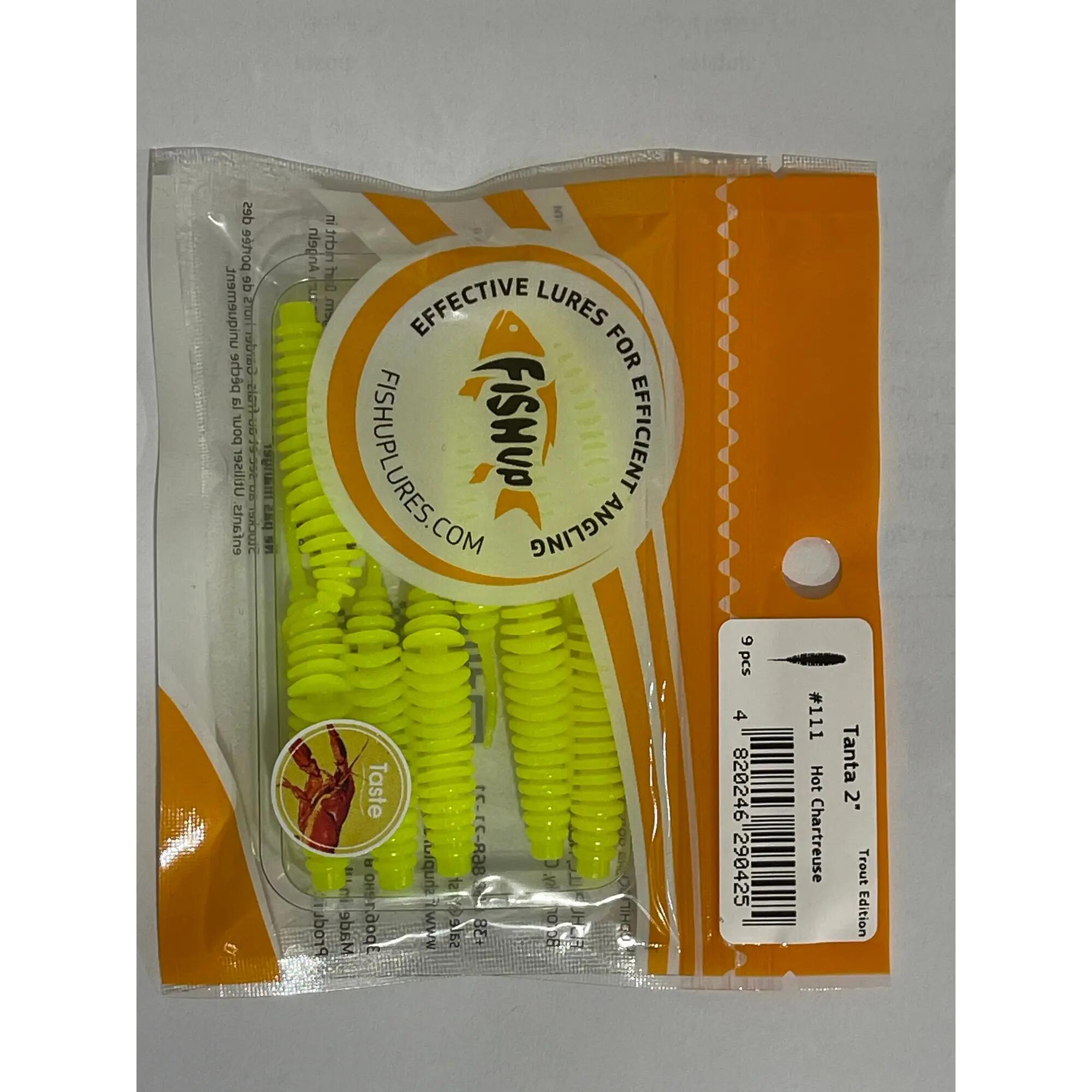 Gumihal - FishUp Tanta 2, 9 db, világos zöld 3/3