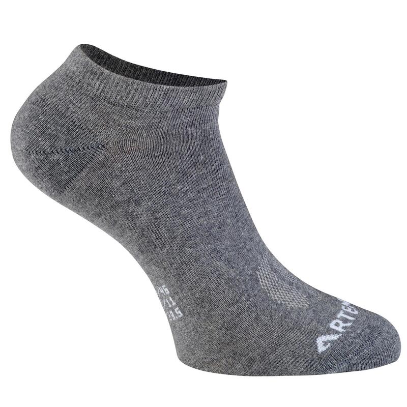 CHAUSSETTES DE SPORT BASSES RS 160 GRIS LOT DE 3