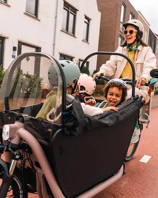 vélo cargo decathlon transport plusieurs enfants