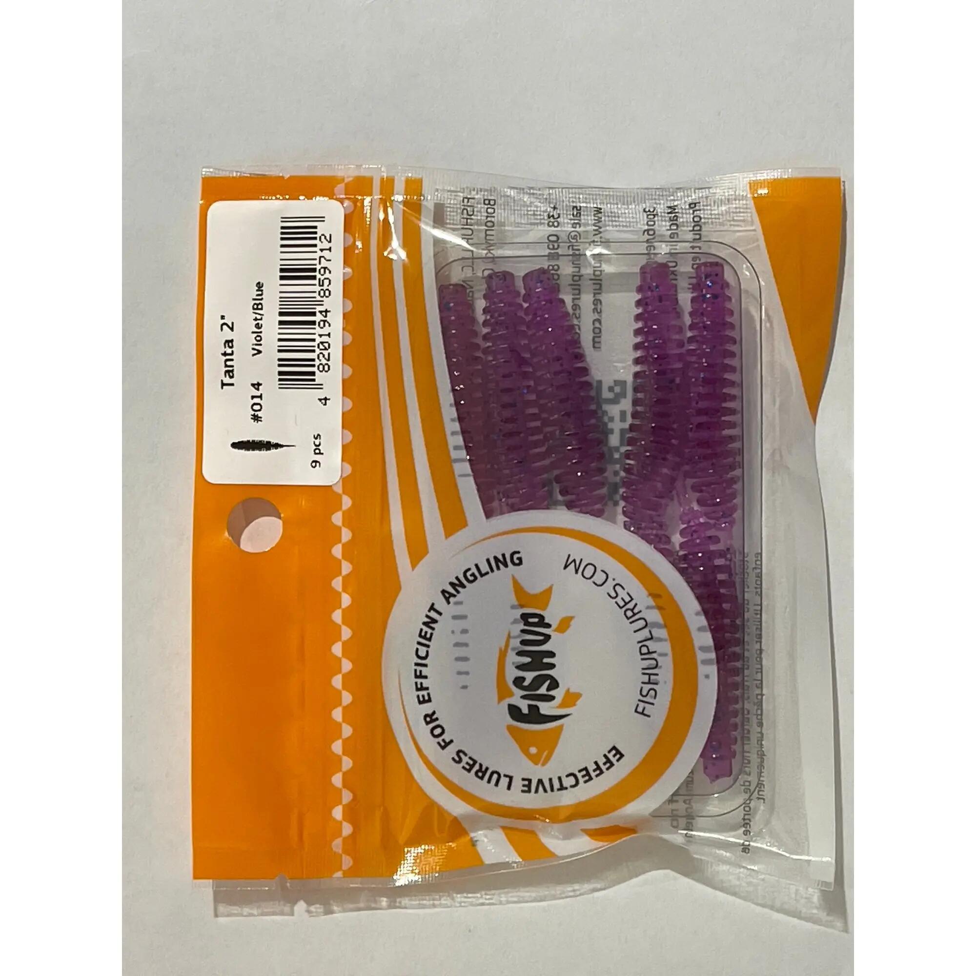 Gumihal - FishUp Tanta 2, 9 db lila, kék 2/3