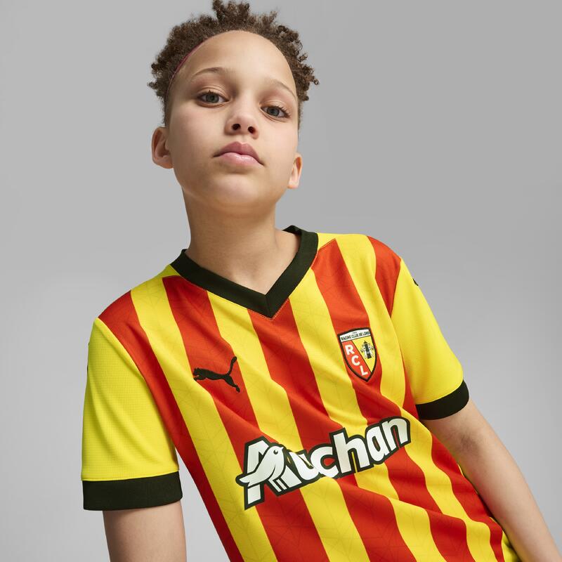 Koszulka piłkarska dla dzieci Puma RC Lens domowa sezon 24/25