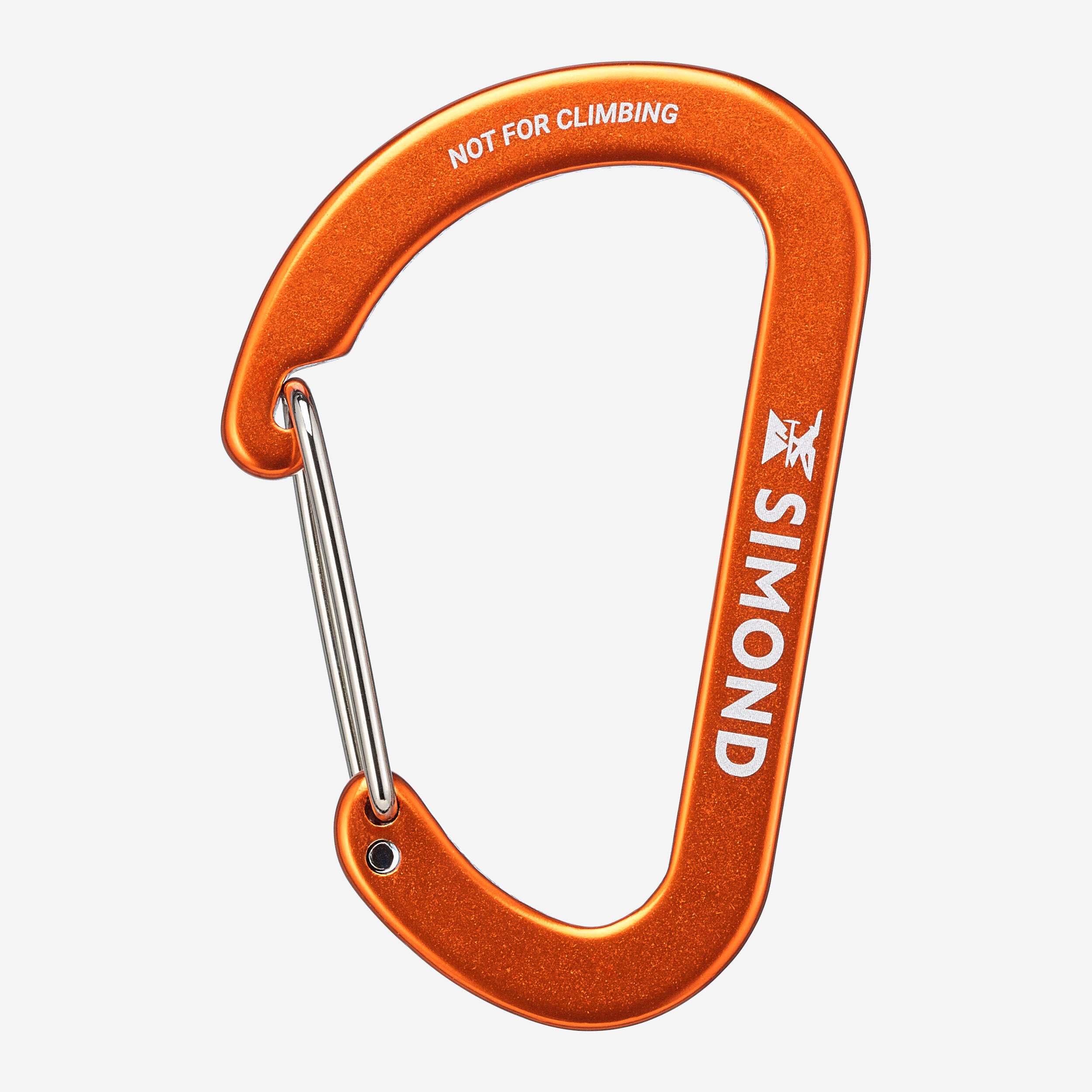 SIMOND Karabiner Aksess voor klimgordel oranje
