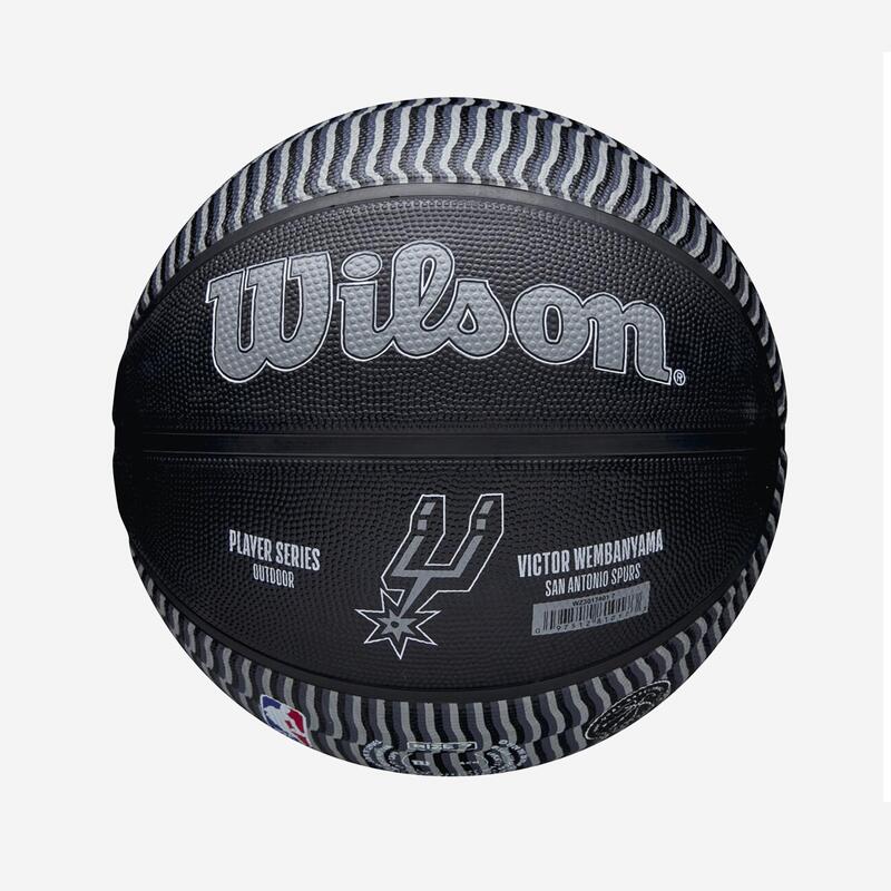 Ballon de basket taille 7 - wilson victor wembanyama - spurs