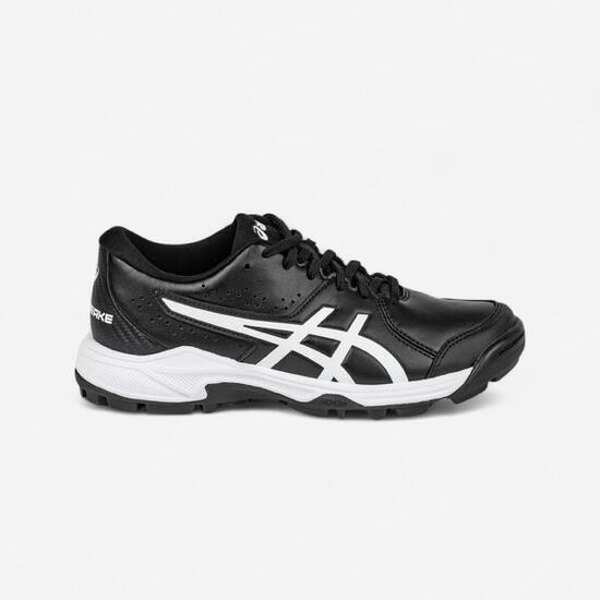 Kinder Feldhockeyschuhe Jugendliche - ASICS GEL PEAKE 2 GS schwarz/grau