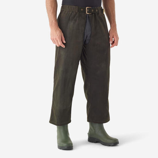 Cuissard de chasse huilé imperméable et résistant verney carron