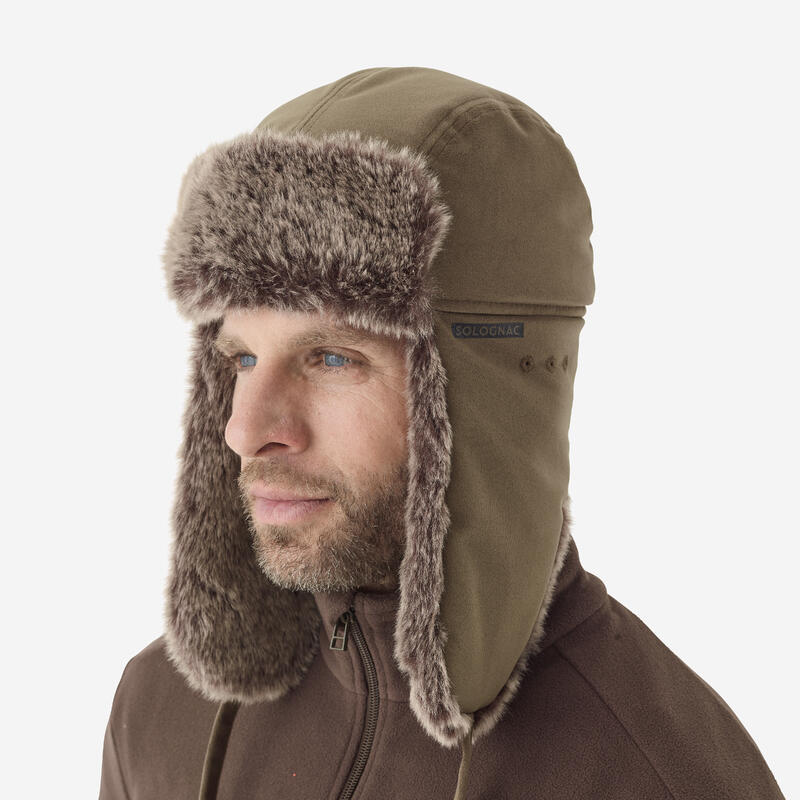 Chapka chasse Toundra 500 marron