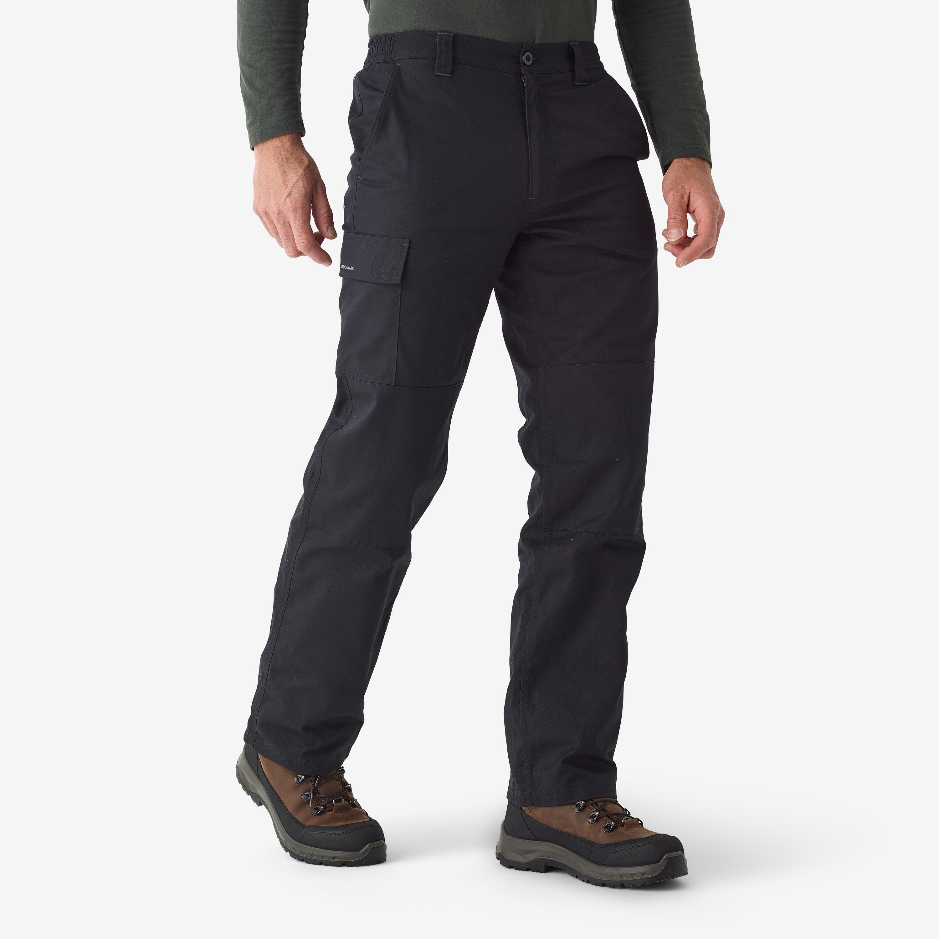 SOLOGNAC Pantalons Butxaques Solognac 100 Adult Negre Càlids