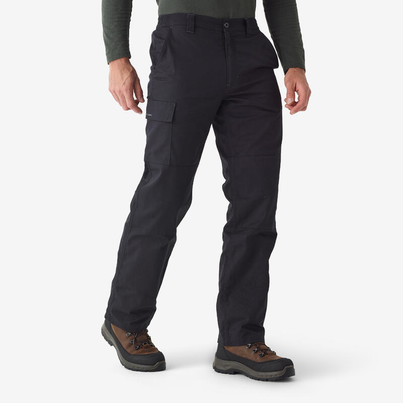 Pantalon cargo 100 Negru Bărbați 