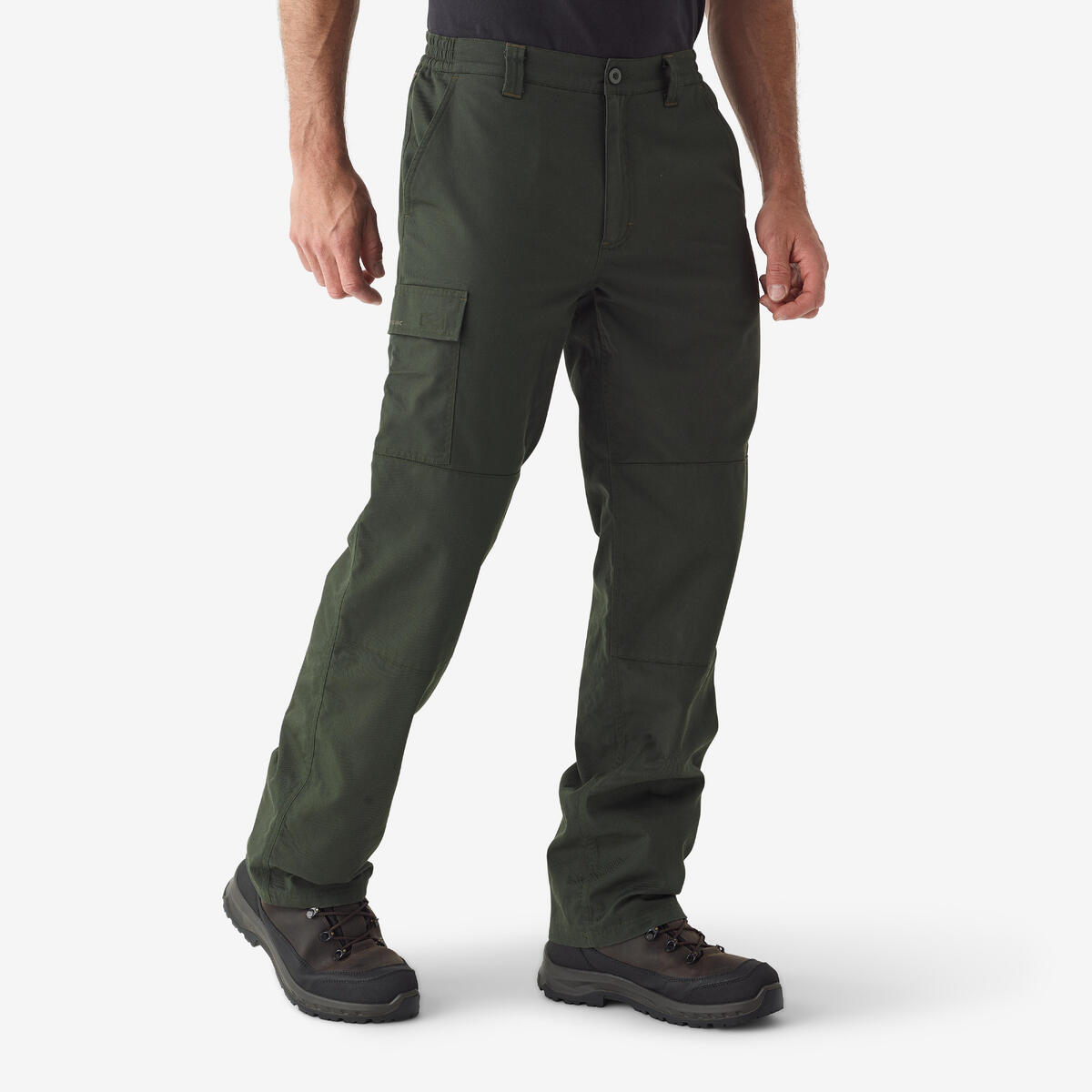 PANTALON CARGO CHAUD 100 VERT