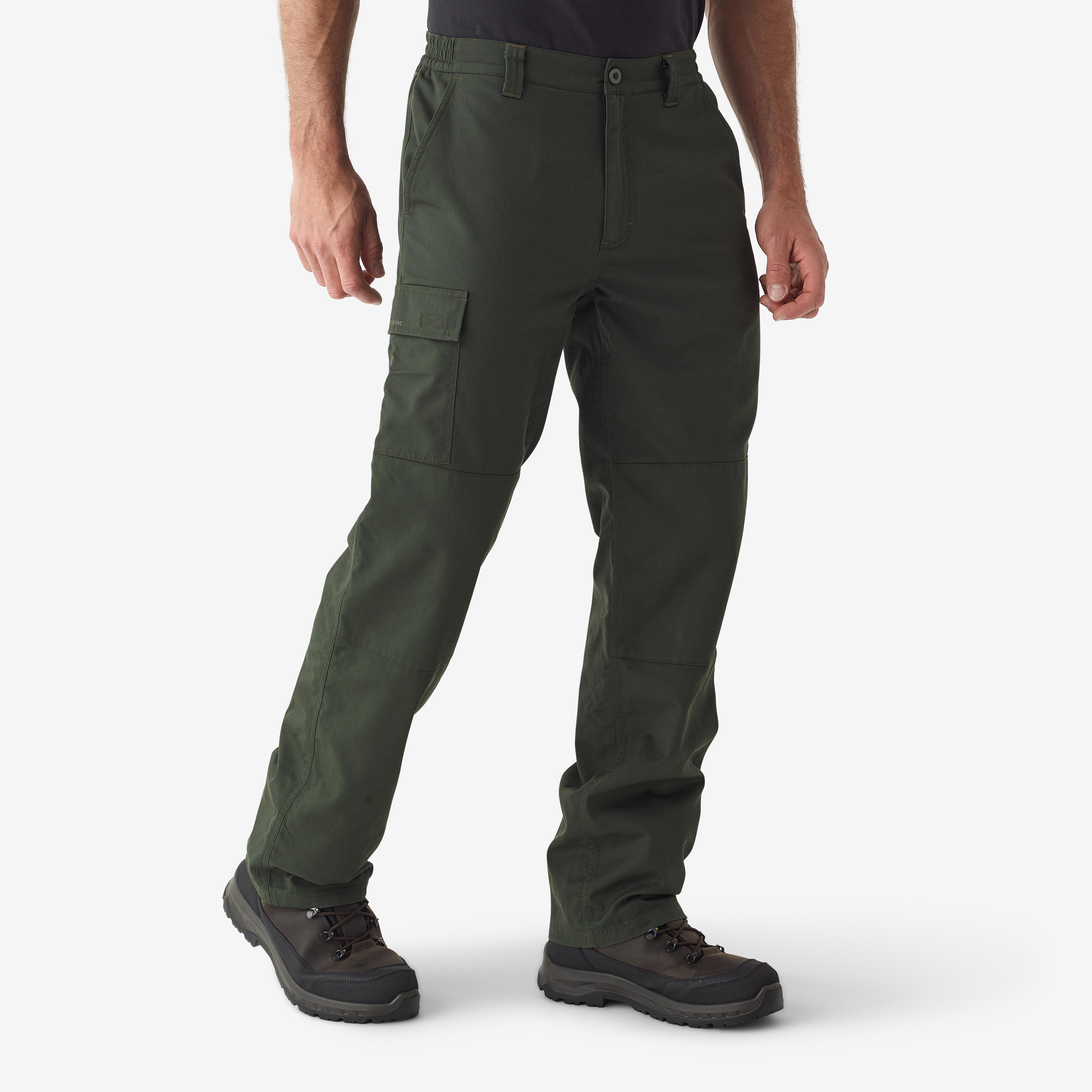 WARM CARGO PANTS 100 GREEN