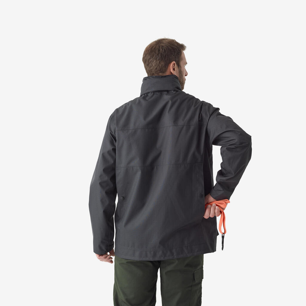 Hunting & fishing jacket 500 Grey