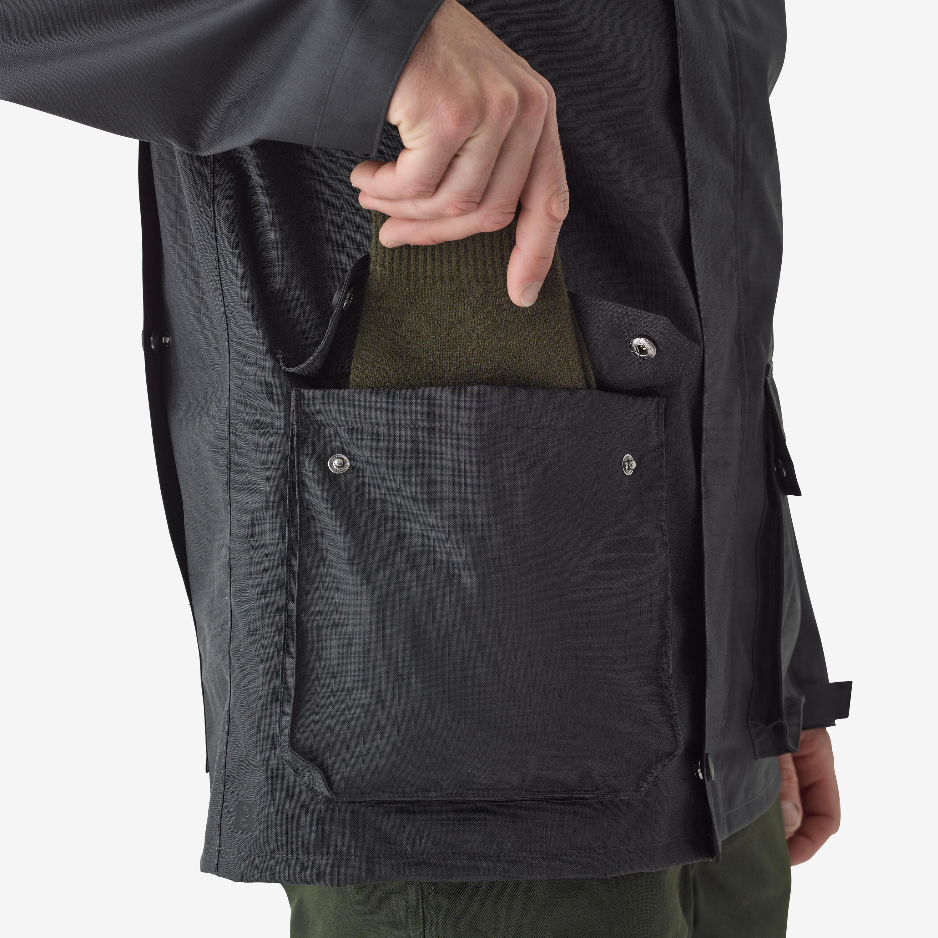 Veste de chasse & pêche 500 Grise 6/11