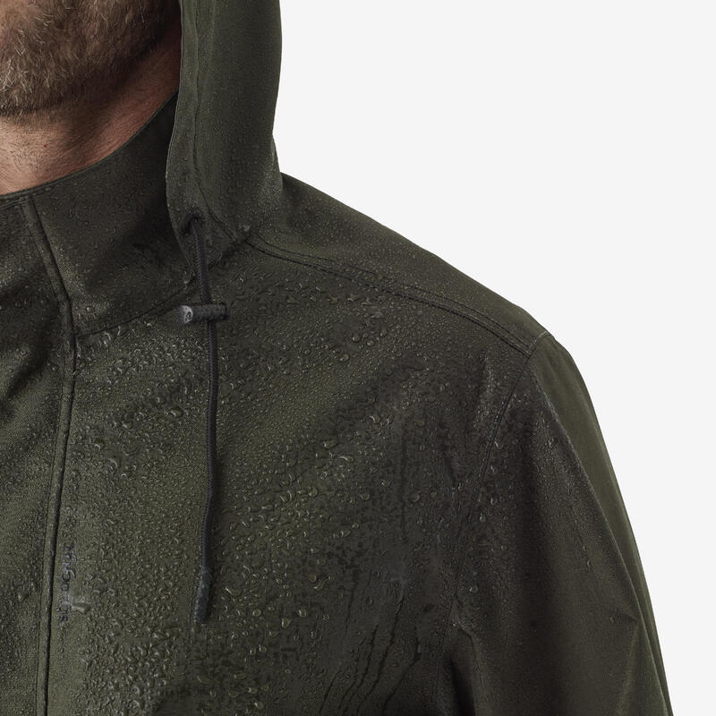 VESTE IMPERMEABLE 500 VERTE