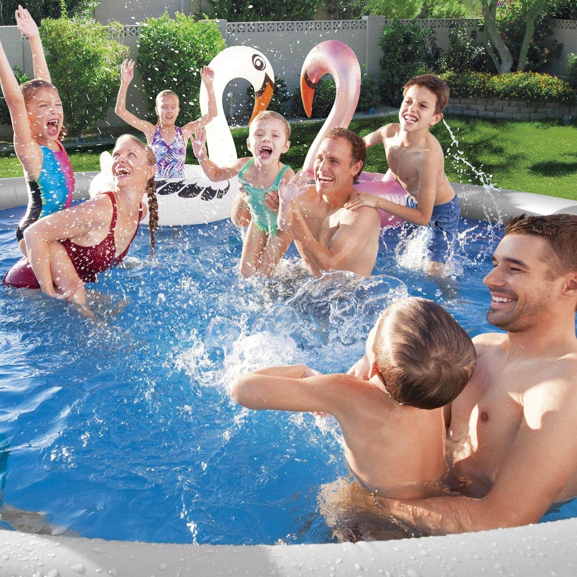 Second Life - Piscina Inflable Circular Fast Set Bestway 4,57 x 1,22 m 4/5