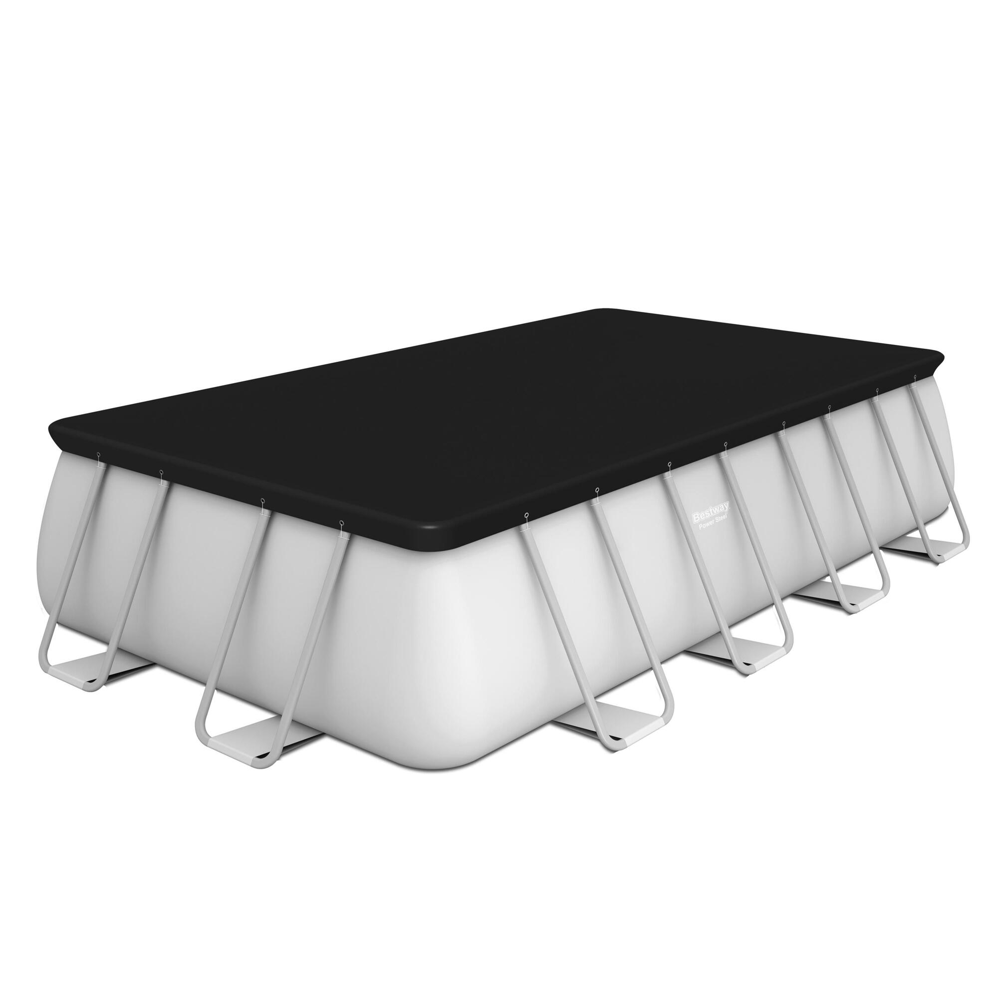 Piscina tubular de pvc rectangular BESTWAY 4.88x2.44x1.2 m 5/5