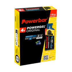 Energiegel POWER GEL zwarte bes 4 x 41 g