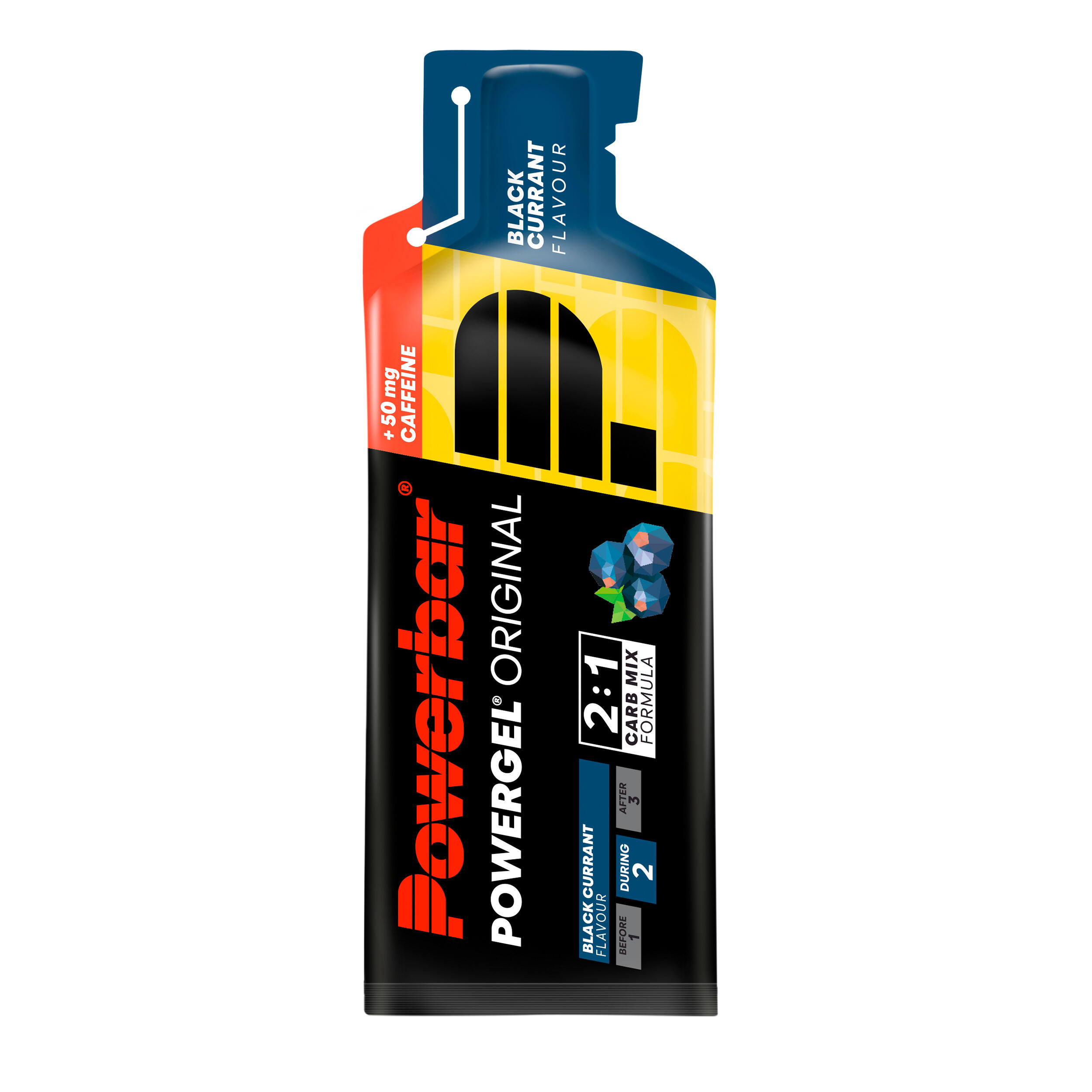 Energiegel POWER GEL zwarte bes 4 x 41 g 2/4