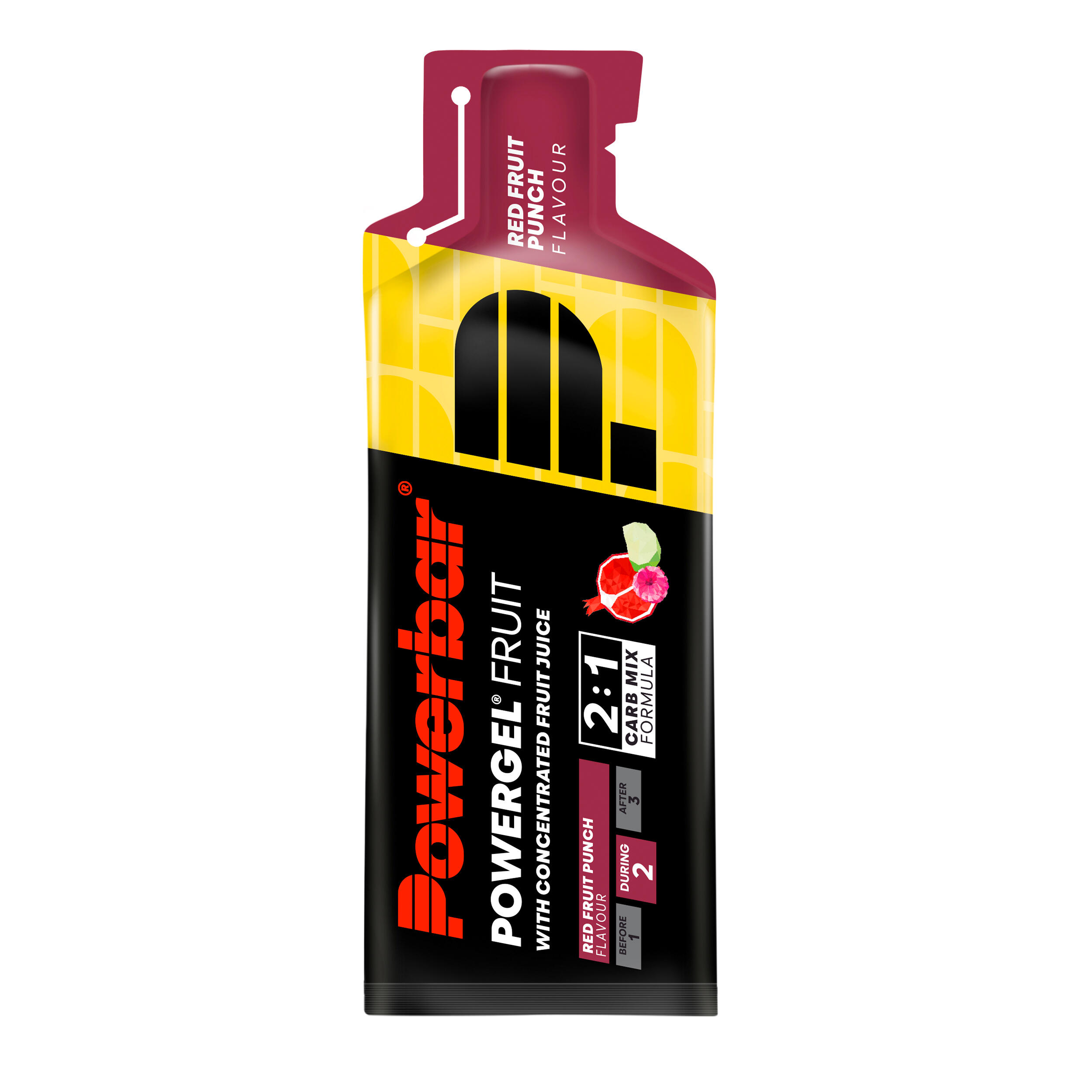 Energiegel Power Gel rode vruchten 4 x 41 g 2/4