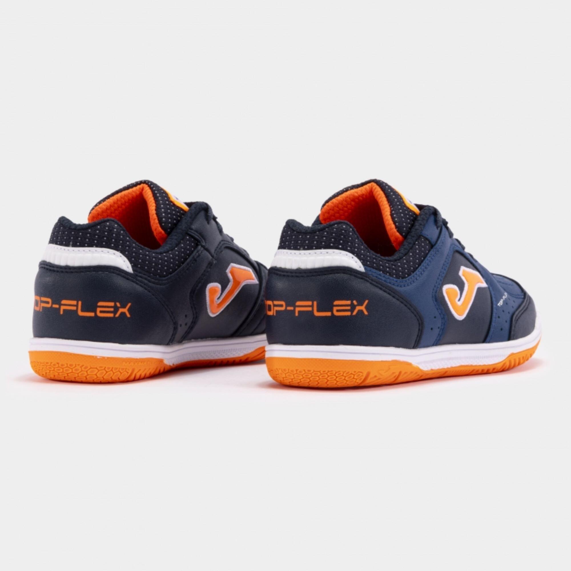Scarpe futsal bambino Joma TOP FLEX blu 4/5