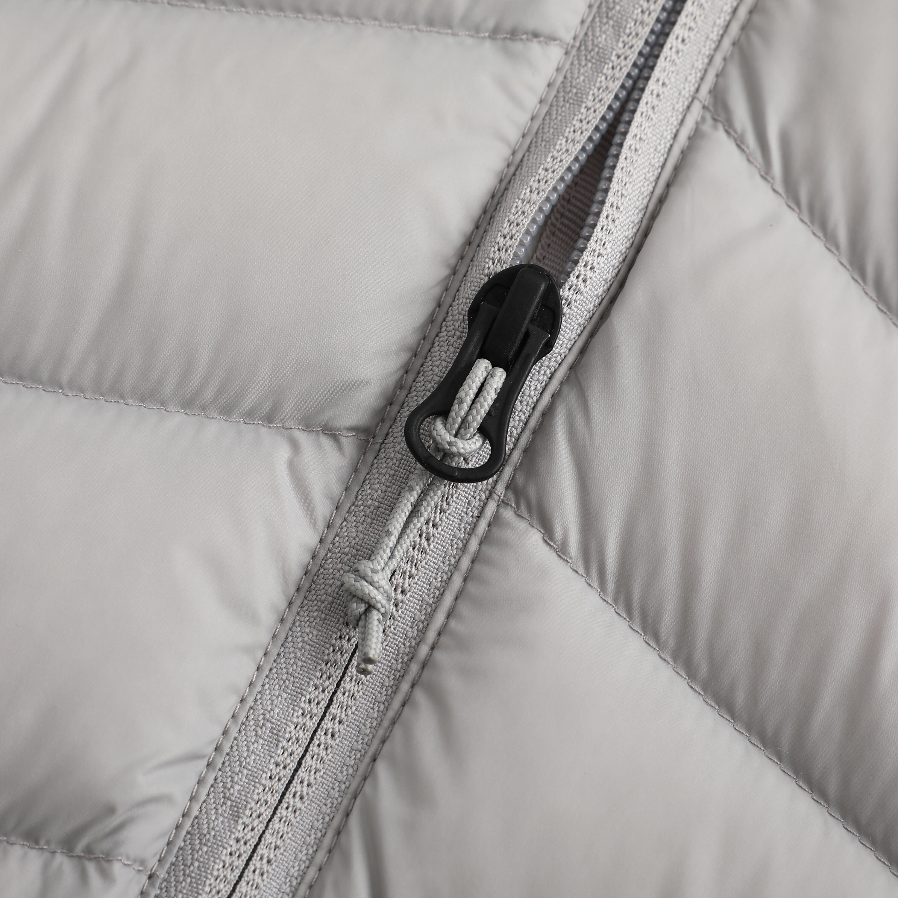 Men s Mountain Trekking Down Jacket MT100 5 C Grey