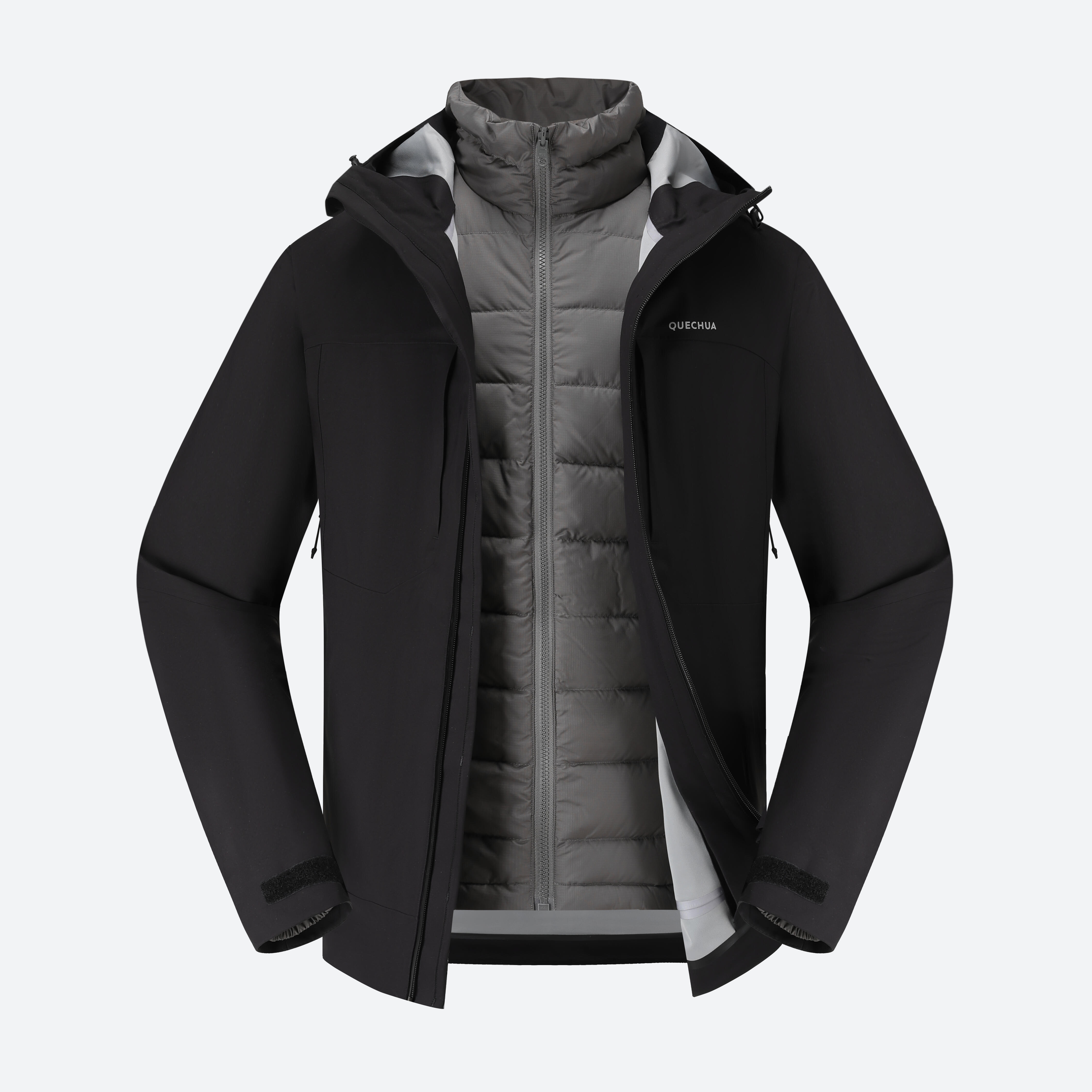 Travel 900 3in1 Goose down jkt M Black
