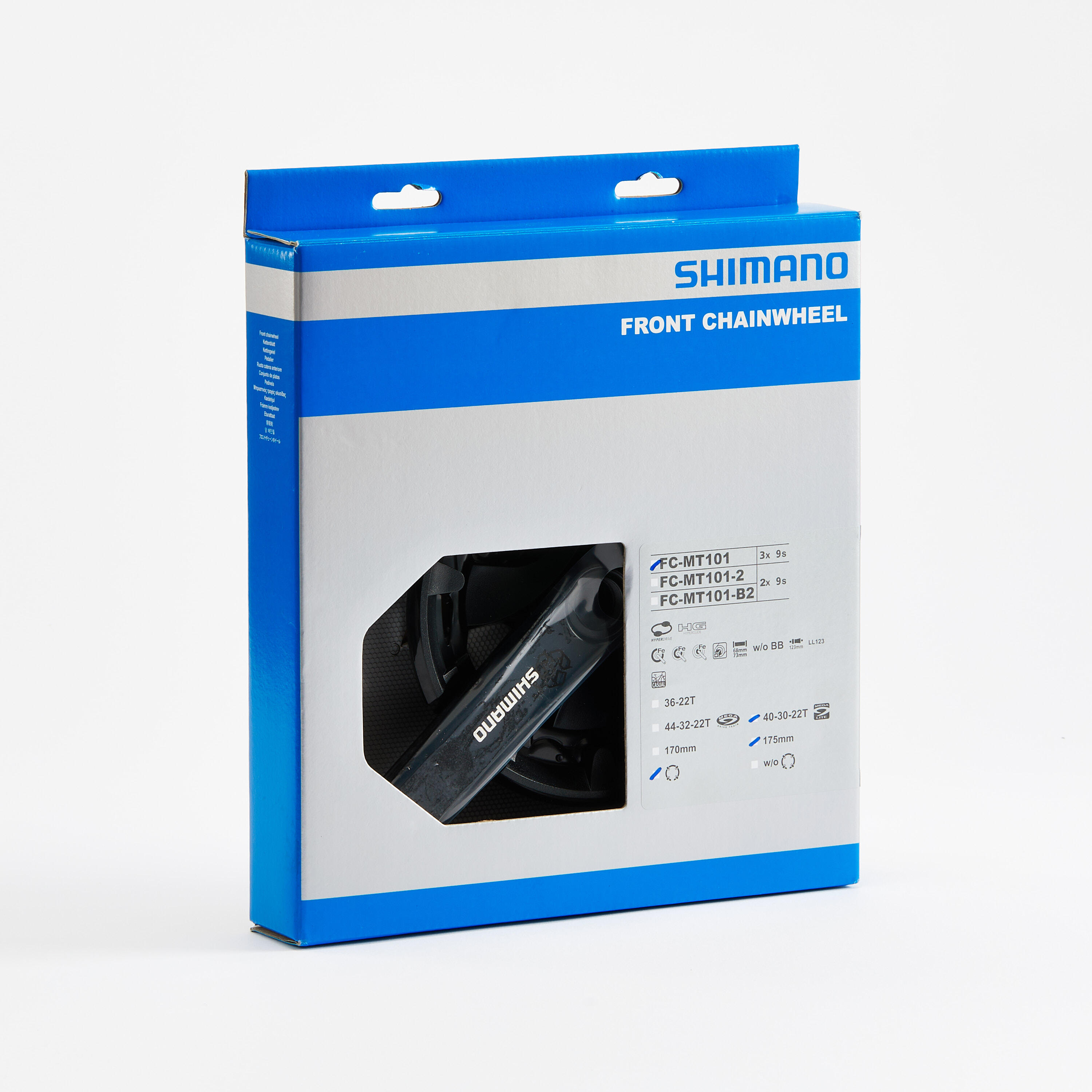 Dreifach-Kurbelgarnitur Shimano Altus FC-MT101 3 × 9 Gänge  4/4
