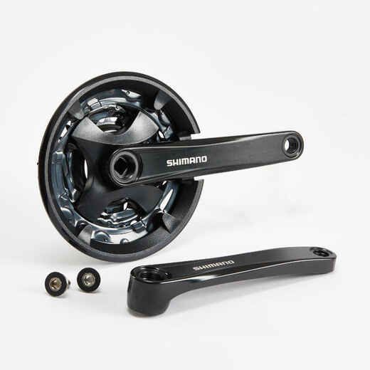 
      Dreifach-Kurbelgarnitur Shimano Altus FC-MT101 3 × 9 Gänge 
  