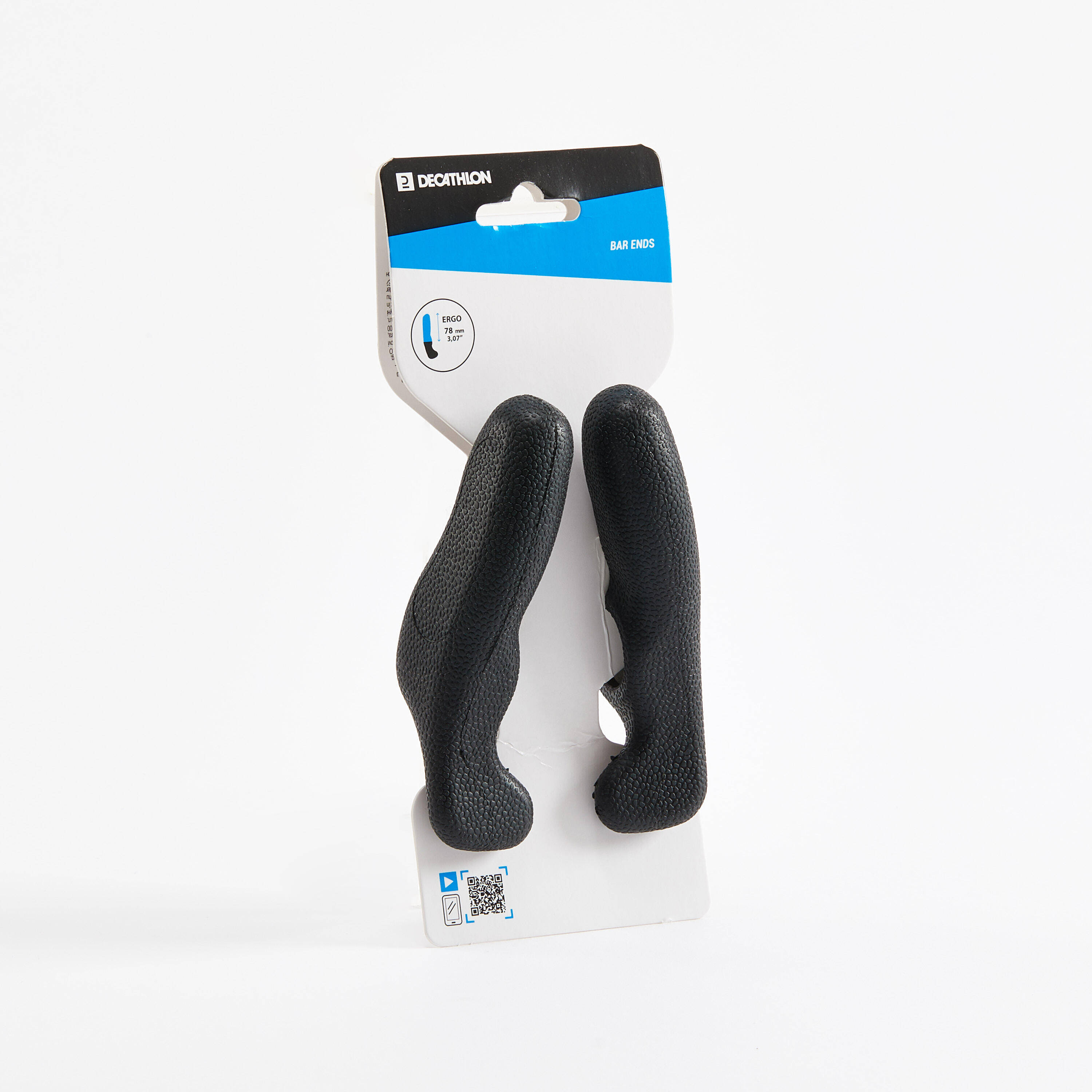 Ergonomic Bar Ends - Black -  2