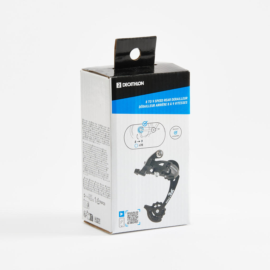 DERAILLEUR ARRIERE 8 A 9 VITESSES