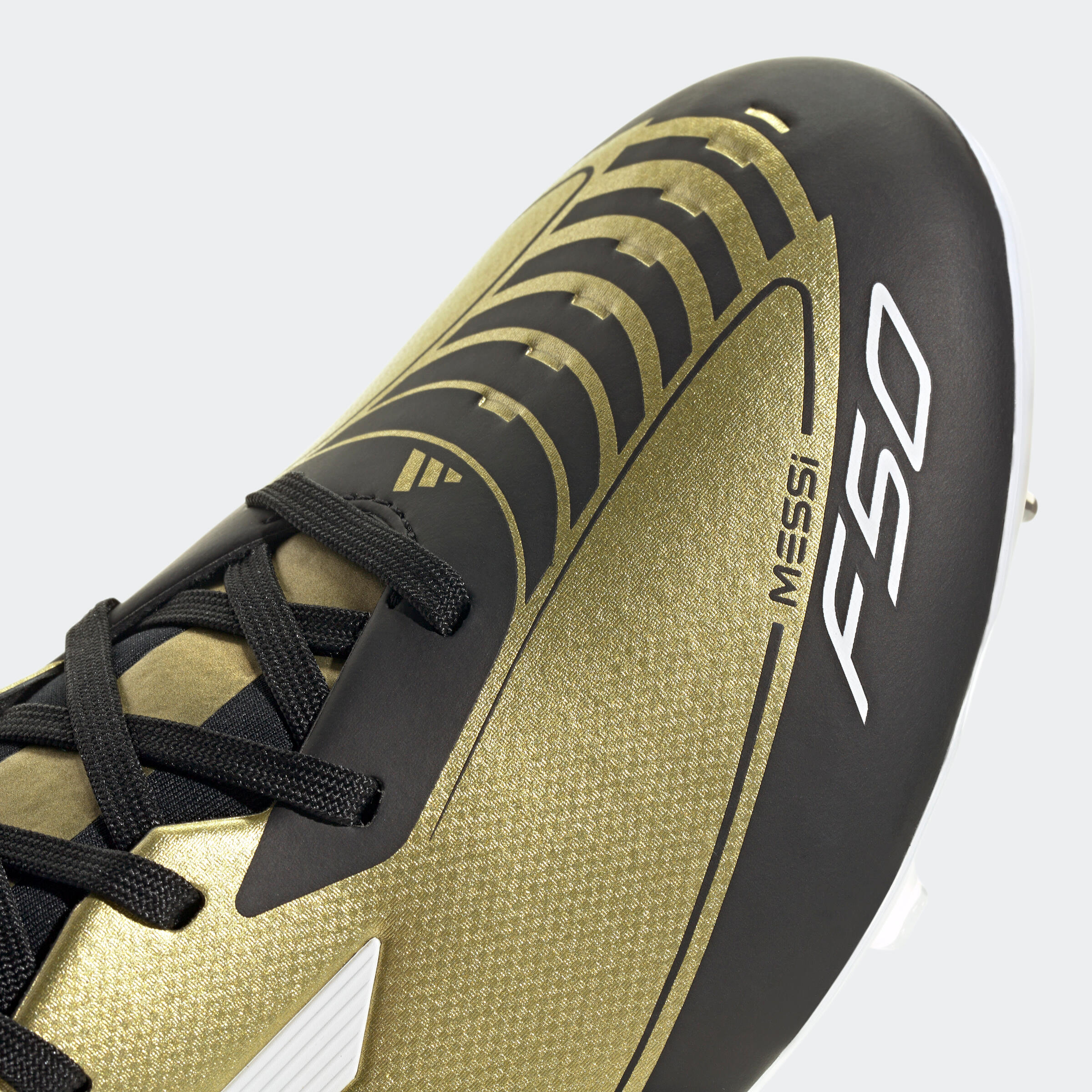 Scarpe calcio uomo ADIDAS F50 LEAGUE MESSI FG oro 2/12