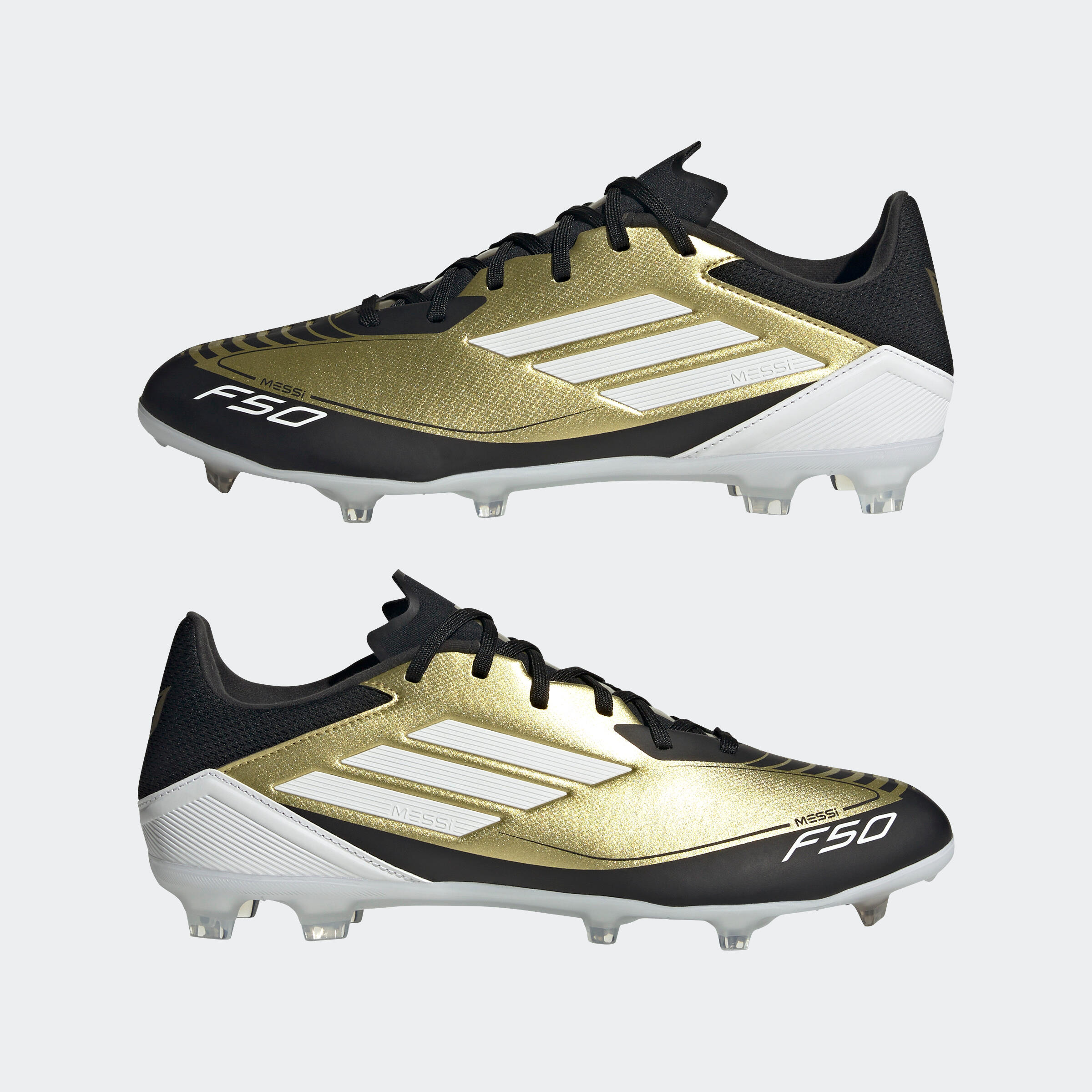 Scarpe calcio uomo ADIDAS F50 LEAGUE MESSI FG oro 8/12