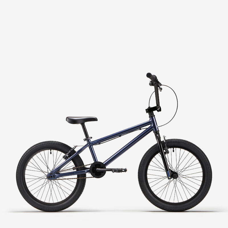 BMX ENFANT 20" 9-14 ANS, WIPE 500 BLEU