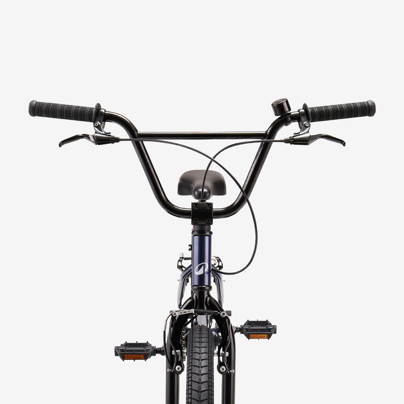 Bicicletă BMX Wipe 500 20" albastru 135-160 cm