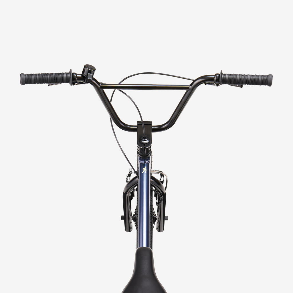 BMX bicikl Wipe 500 (za decu od 9 do 14 godina, 20 inča, plave boje)