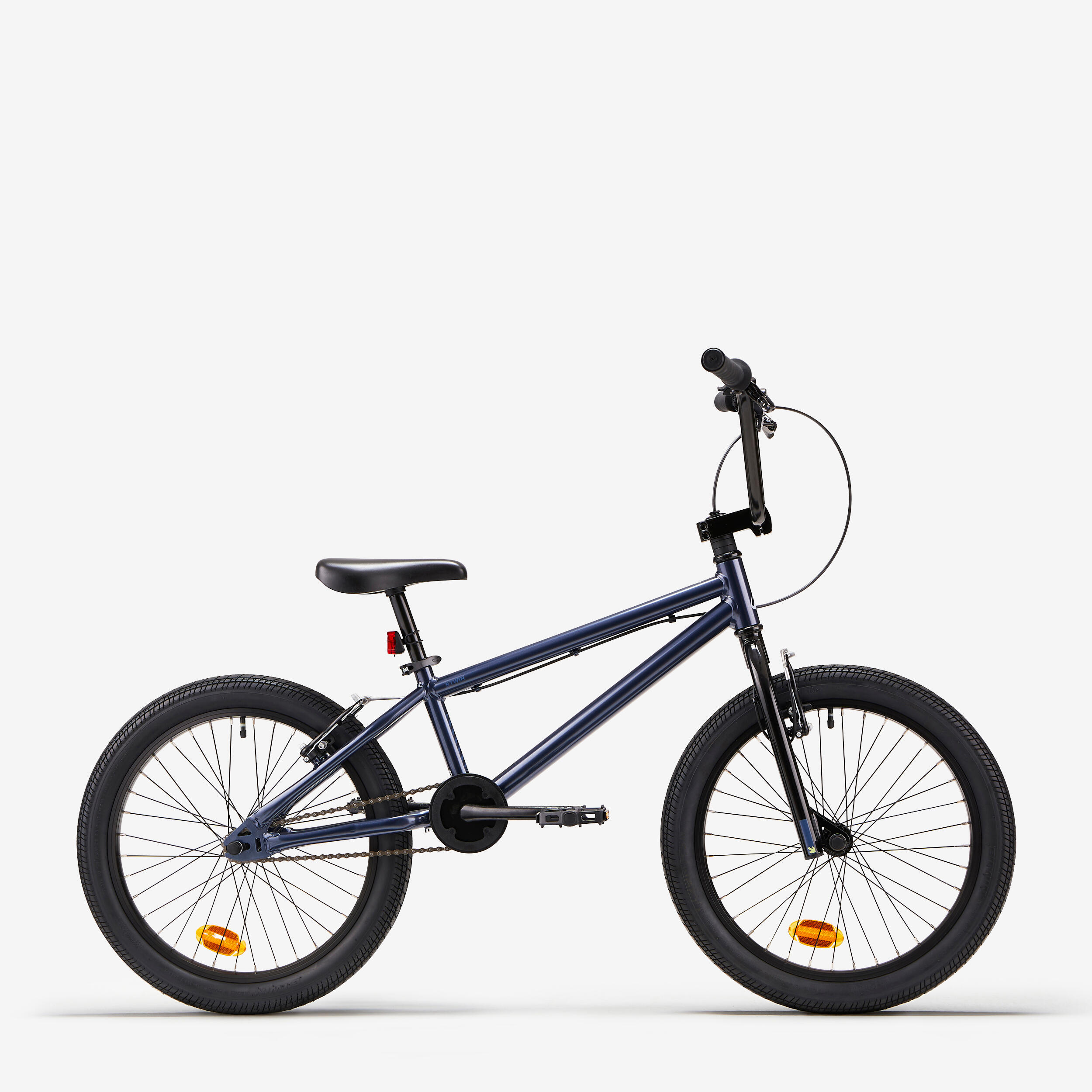 BMX-Rad Kinder 20 Zoll Wipe 500 blau  7/8