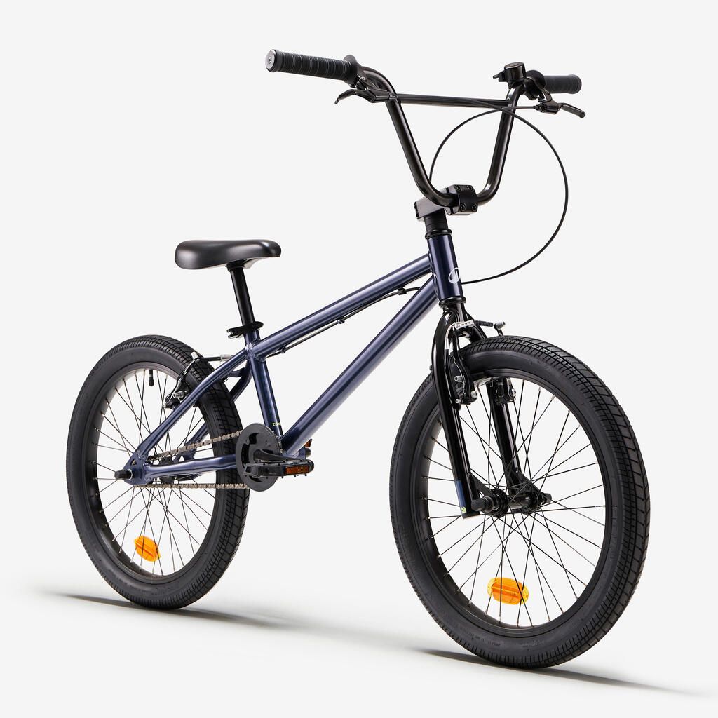 BMX bicikl Wipe 500 (za decu od 9 do 14 godina, 20 inča, plave boje)