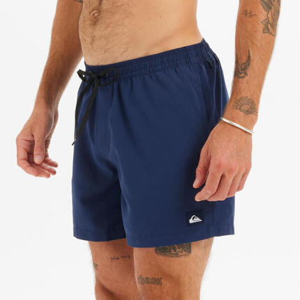 Short de bain court homme - Volley bleu marine