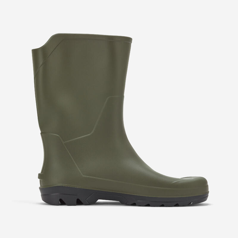 Botas Lluvia Solognac Land 100 Adulto Cortas Impermeables Ligeras