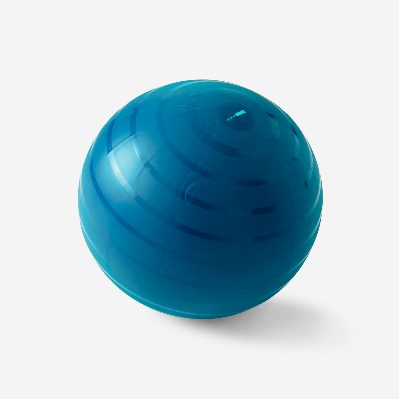 Fitnes üçün gimnastik fitbol ölçü 2/65 sm göy anti burst