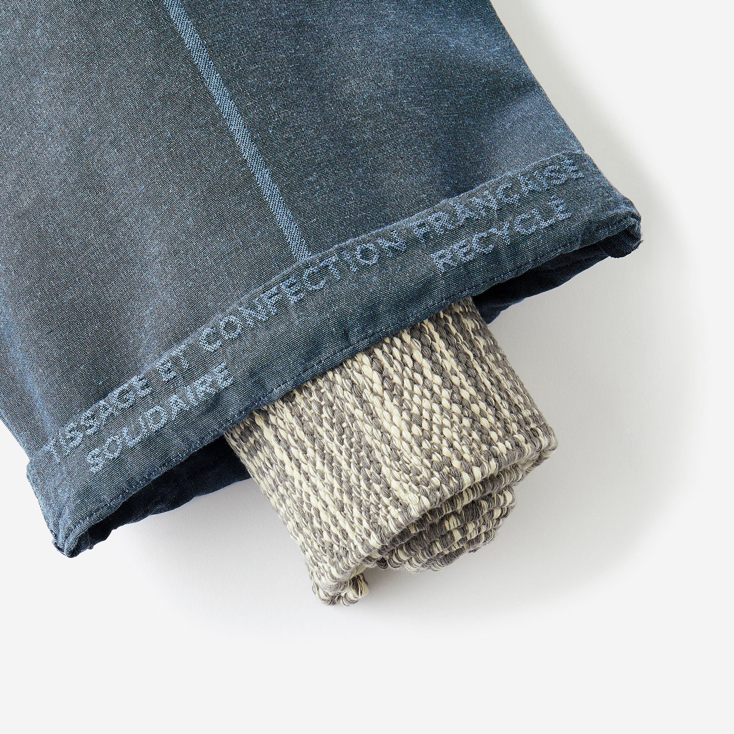 Hülle für 8 mm dicke Yogamatte – blau  3/6