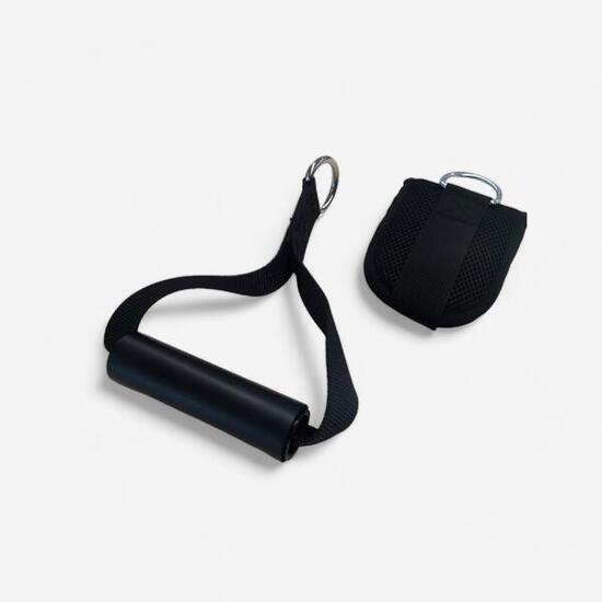 Asa Tracción Superior + Correa Tobillo Recambio Home Gym 900 Musculación