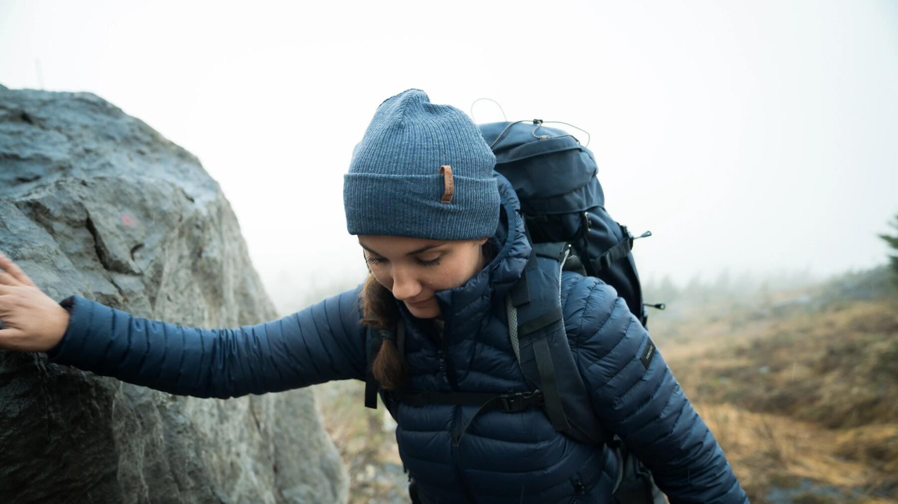 Geacă cu umplutură din puf Trekking